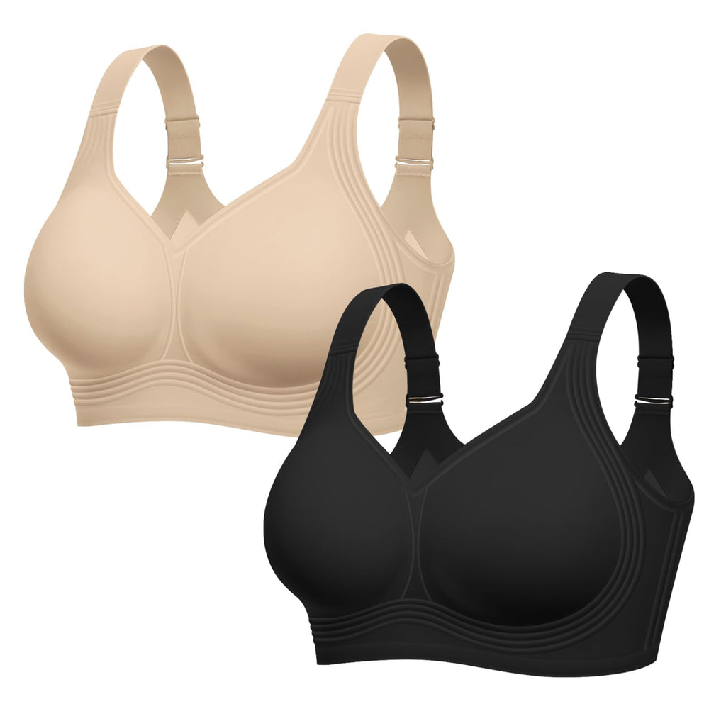 Wireless Push Up Bra Full Coverage