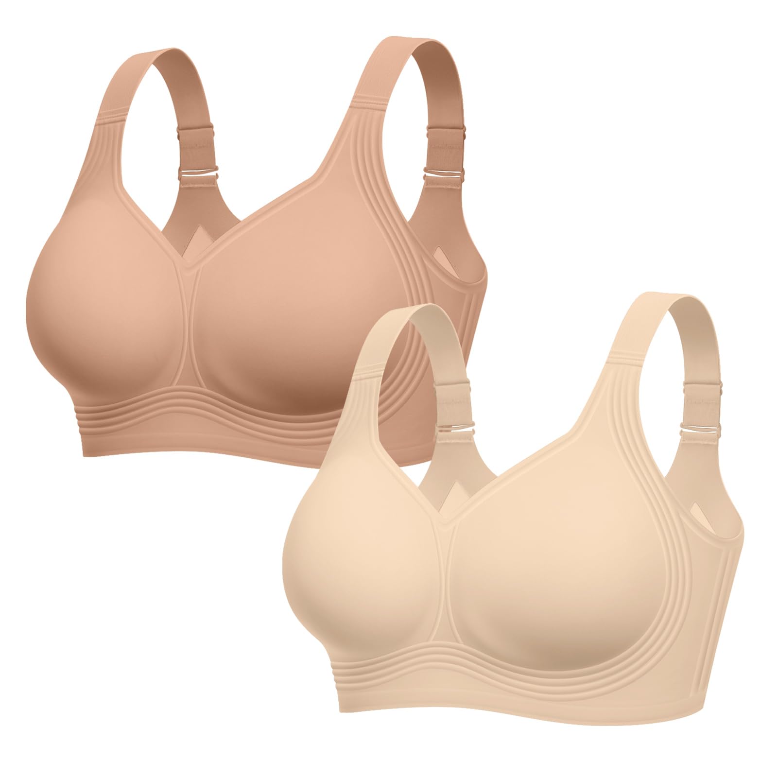 Wireless Push Up Bra Full Coverage