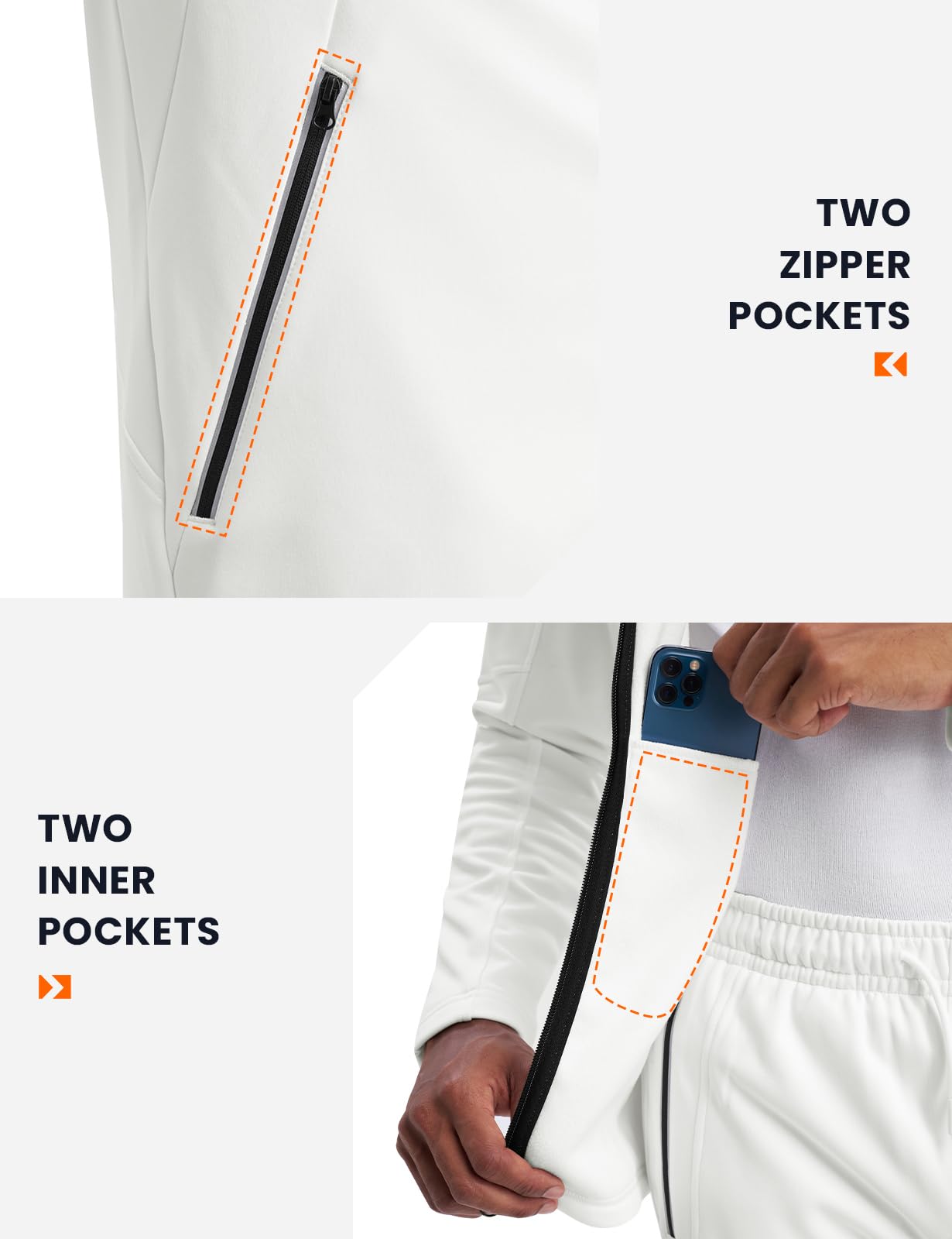 Athletic Sports Casual Full Zip Jogging Suit
