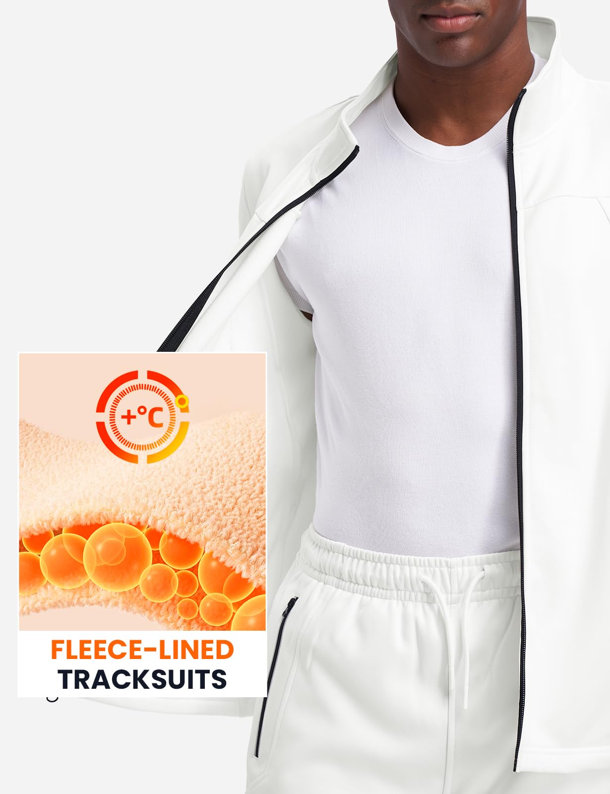 Athletic Sports Casual Full Zip Jogging Suit