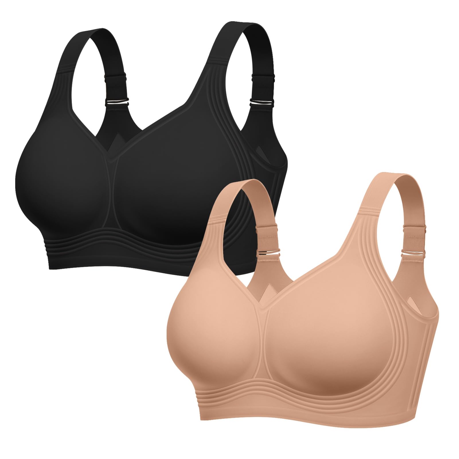 Wireless Push Up Bra Full Coverage