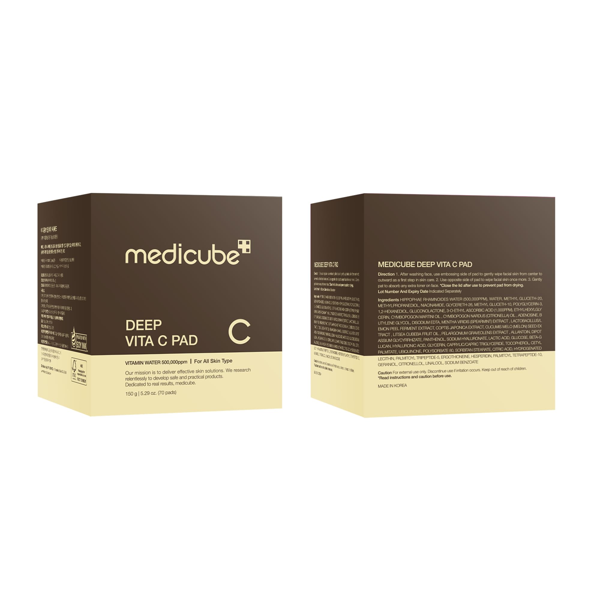 medicube Toner Pads, 70 Pads