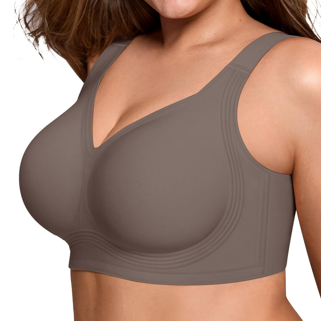 Wireless Push Up Bra Full Coverage