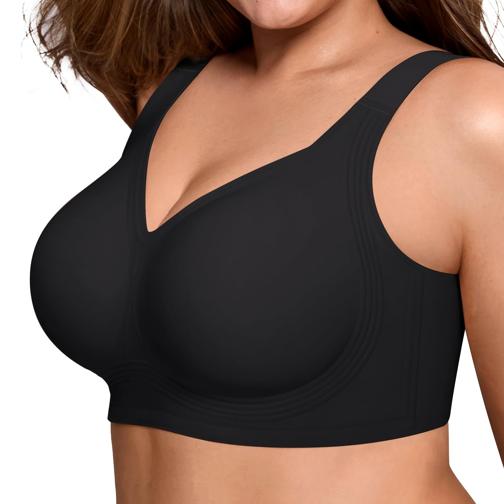 Wireless Push Up Bra Full Coverage