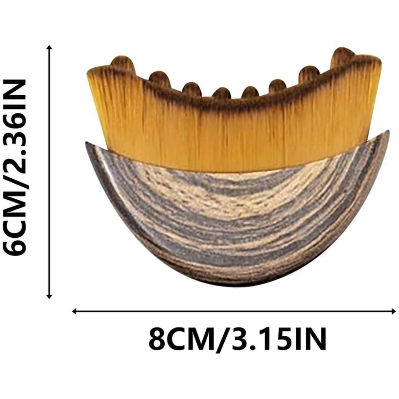 Lymphatic Contour Face Brush Lymphatic Drainage Massager Double Chin Reducer Lymphatic Drainage Brush for Face Ergonomically Designed to Fit The Skin Precisely and Relieve Fatigue