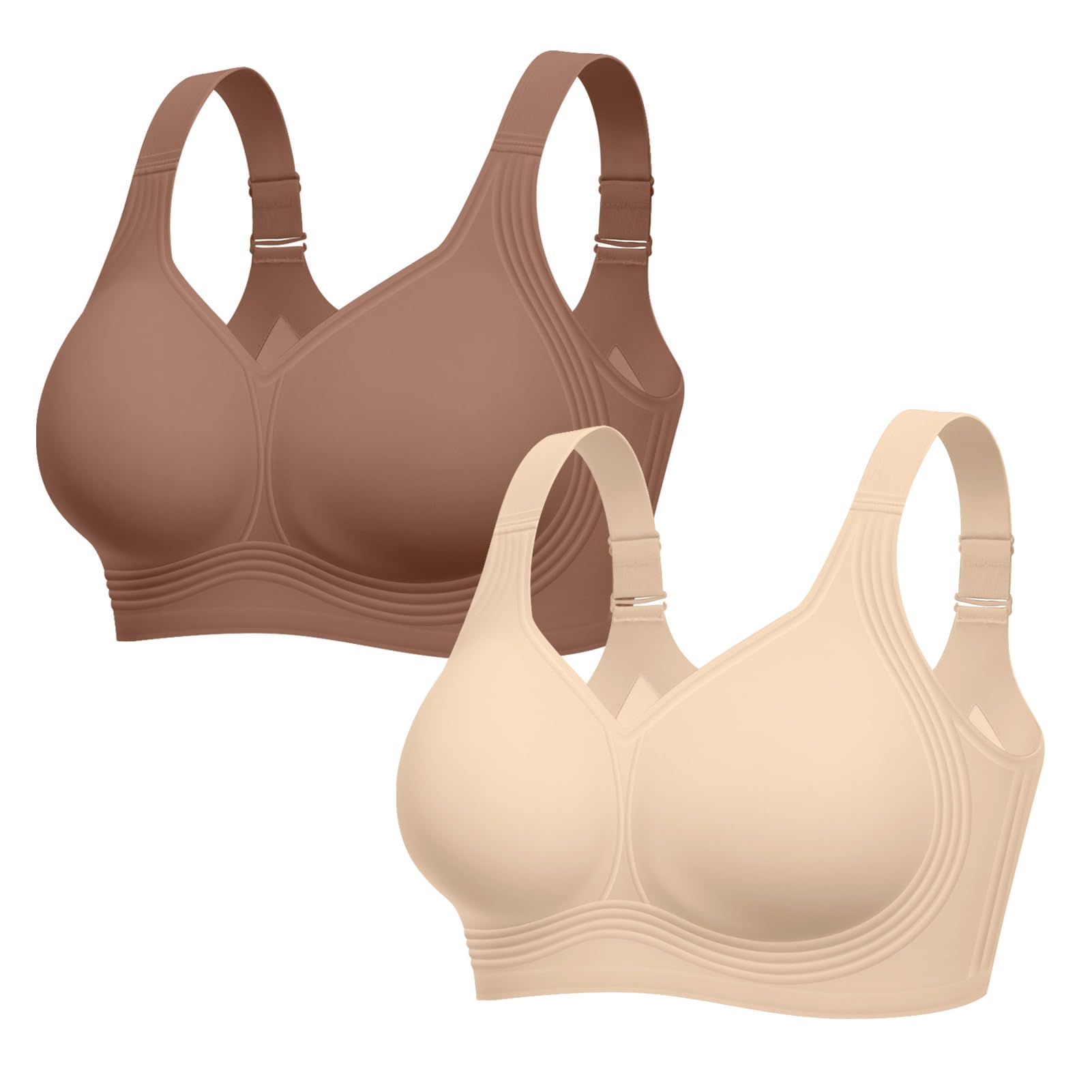 Wireless Push Up Bra Full Coverage