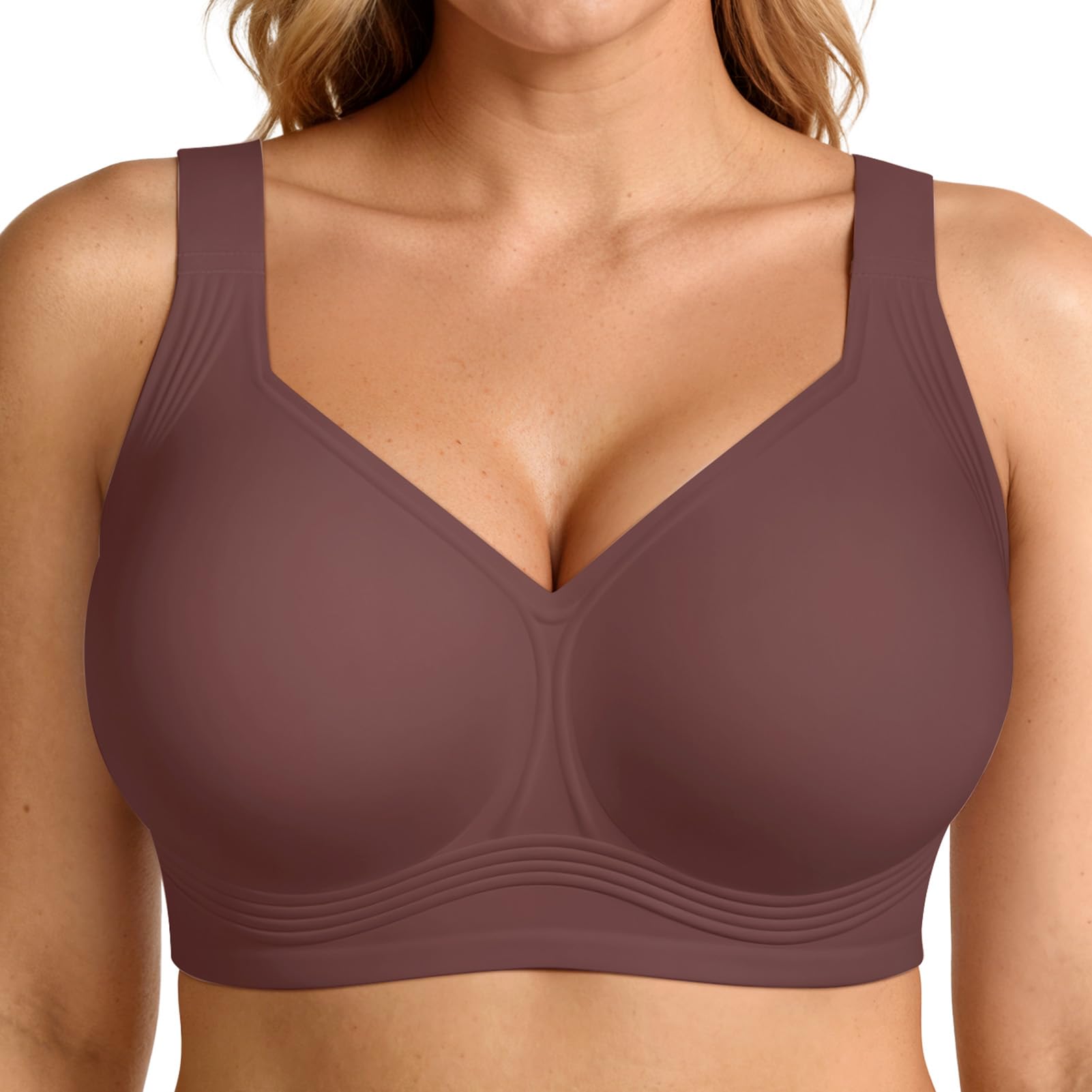 Wireless Push Up Bra Full Coverage