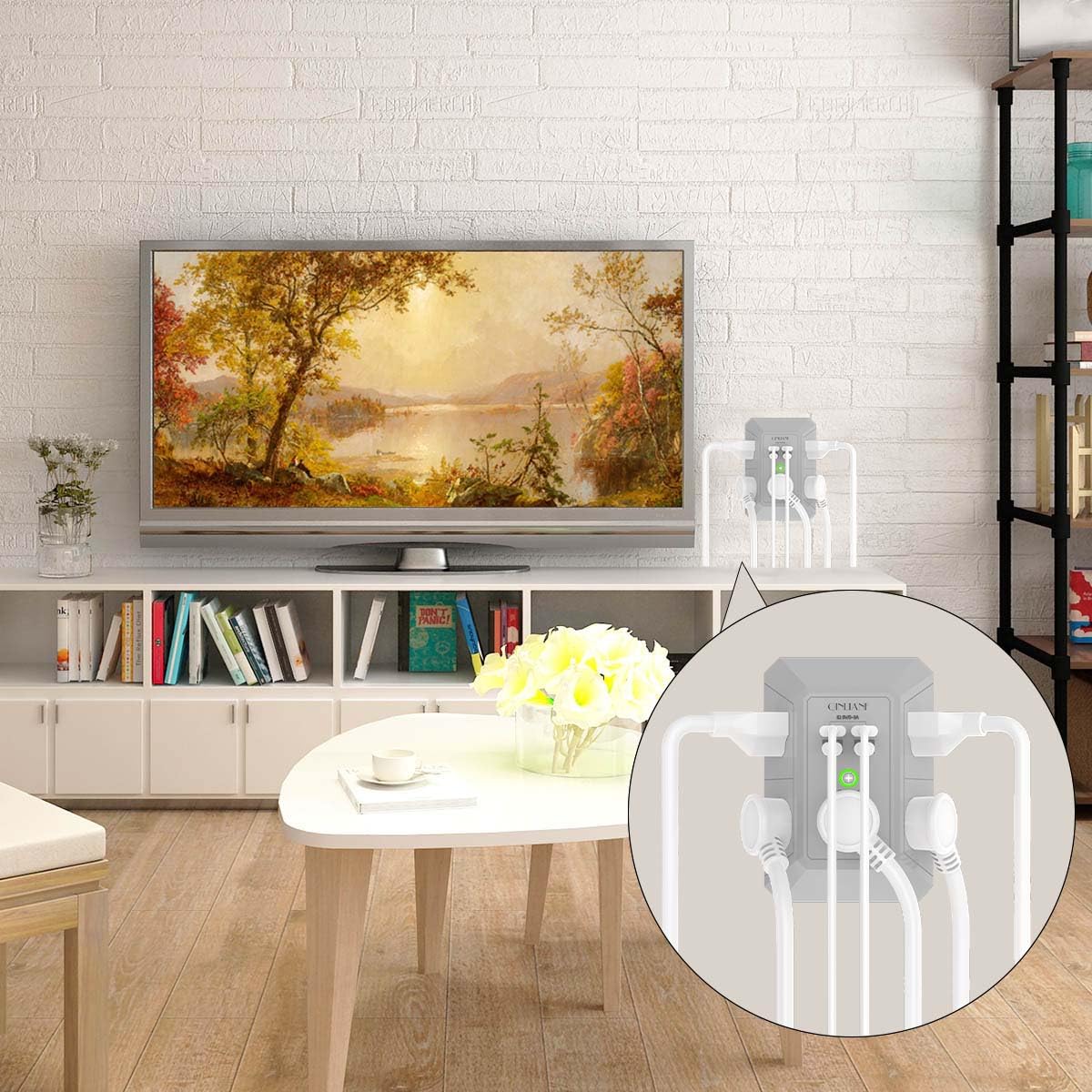 Wall Charger, Surge Protector 4 plugs