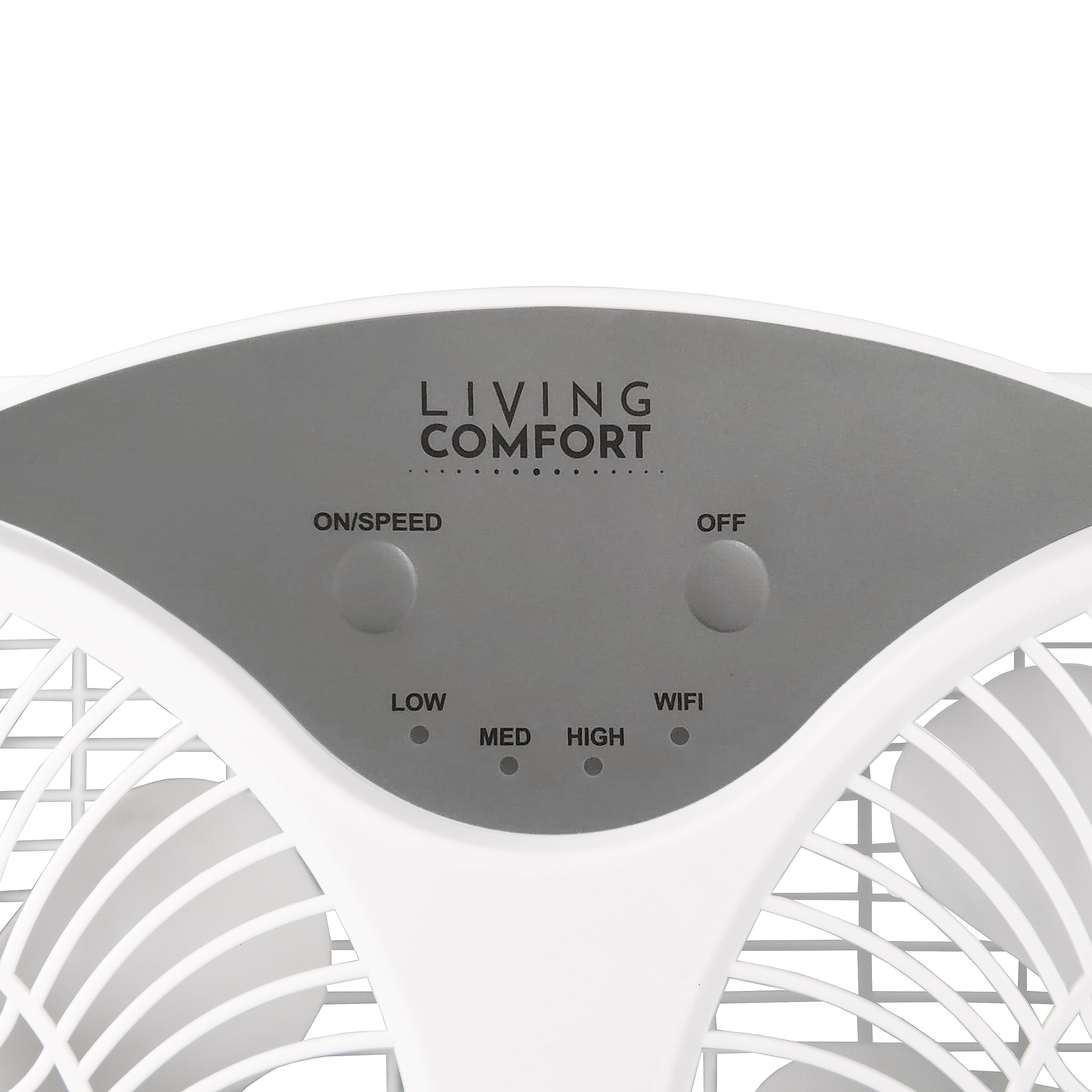 Comfort Zone Window Fan for Bedroom, 9 inch 3 Speed Dual Fans with Auto-Locking Expanders, 3 Modes (Cool, Circulate, Exhaust), Remote Control, Fabric Cover plus Bug Screen, White