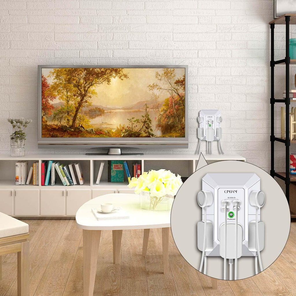 Wall Charger, Surge Protector 4 plugs