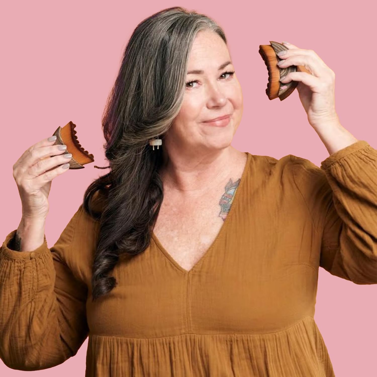 Lymphatic Contour Face Brush Lymphatic Drainage Massager Double Chin Reducer Lymphatic Drainage Brush for Face Ergonomically Designed to Fit The Skin Precisely and Relieve Fatigue