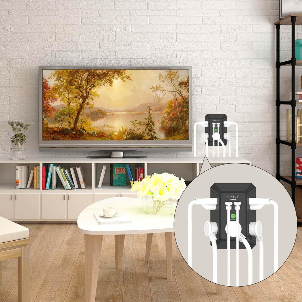 Wall Charger, Surge Protector 4 plugs