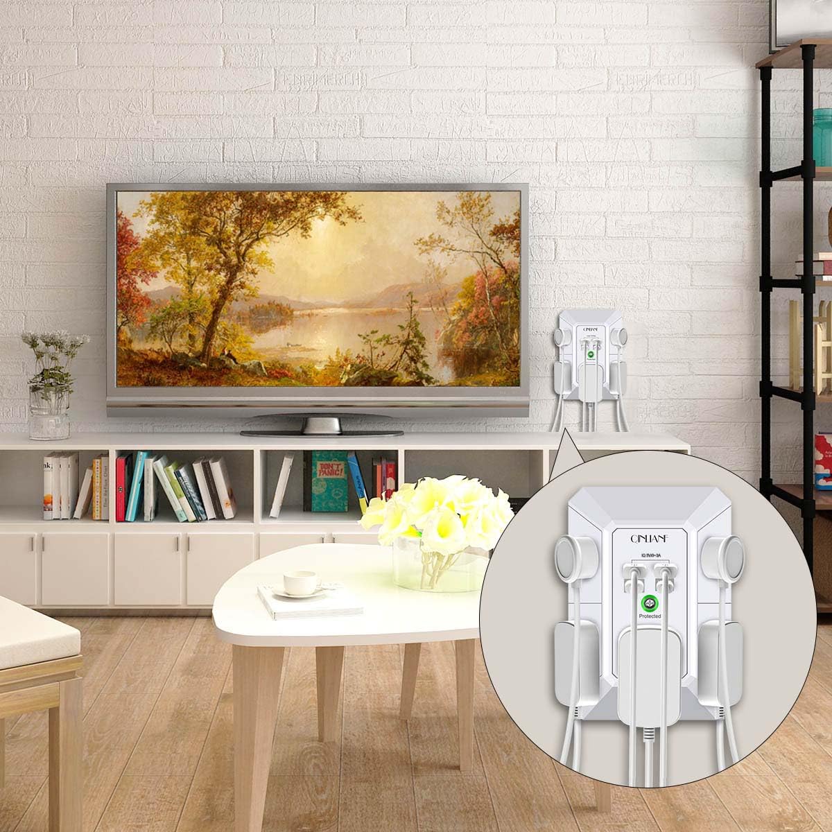 Wall Charger, Surge Protector 4 plugs