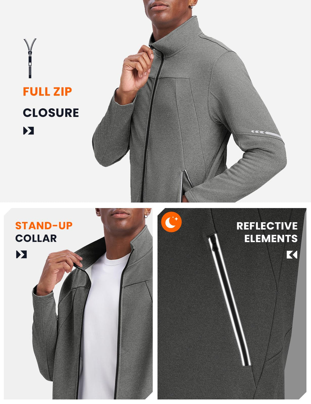 Athletic Sports Casual Full Zip Jogging Suit