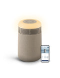 BLUEAIR Air Purifier & Sunrise Alarm Clock for Bedroom, Nursery – HEPA, HEPASilent™, Wake-Up Light, White Noise & Soothing Sounds for Natural Sleep, USB-C, Mini Restful