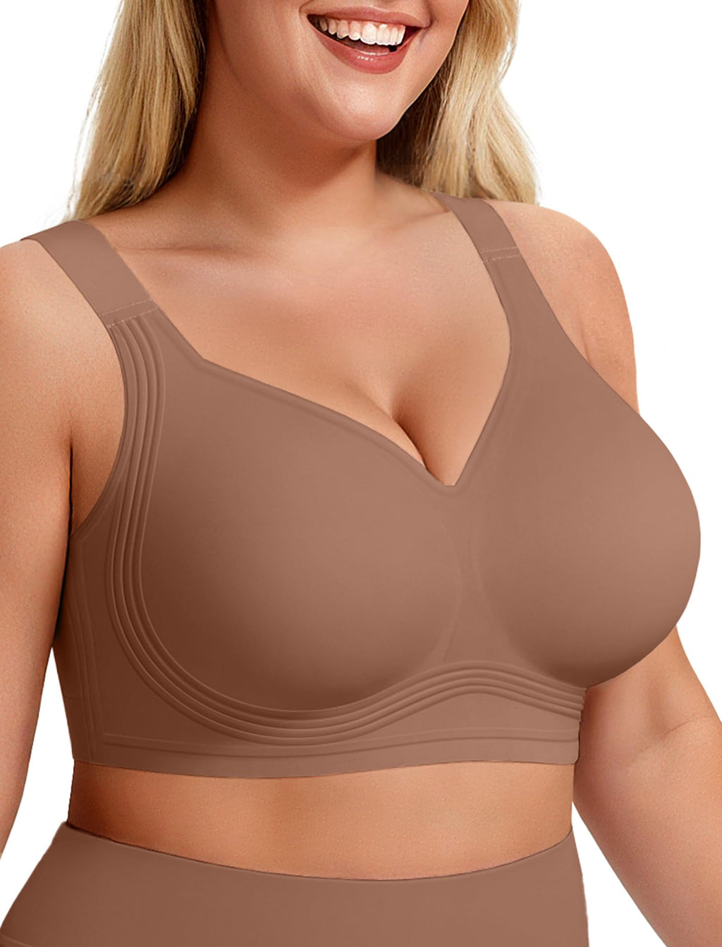 Wireless Push Up Bra Full Coverage