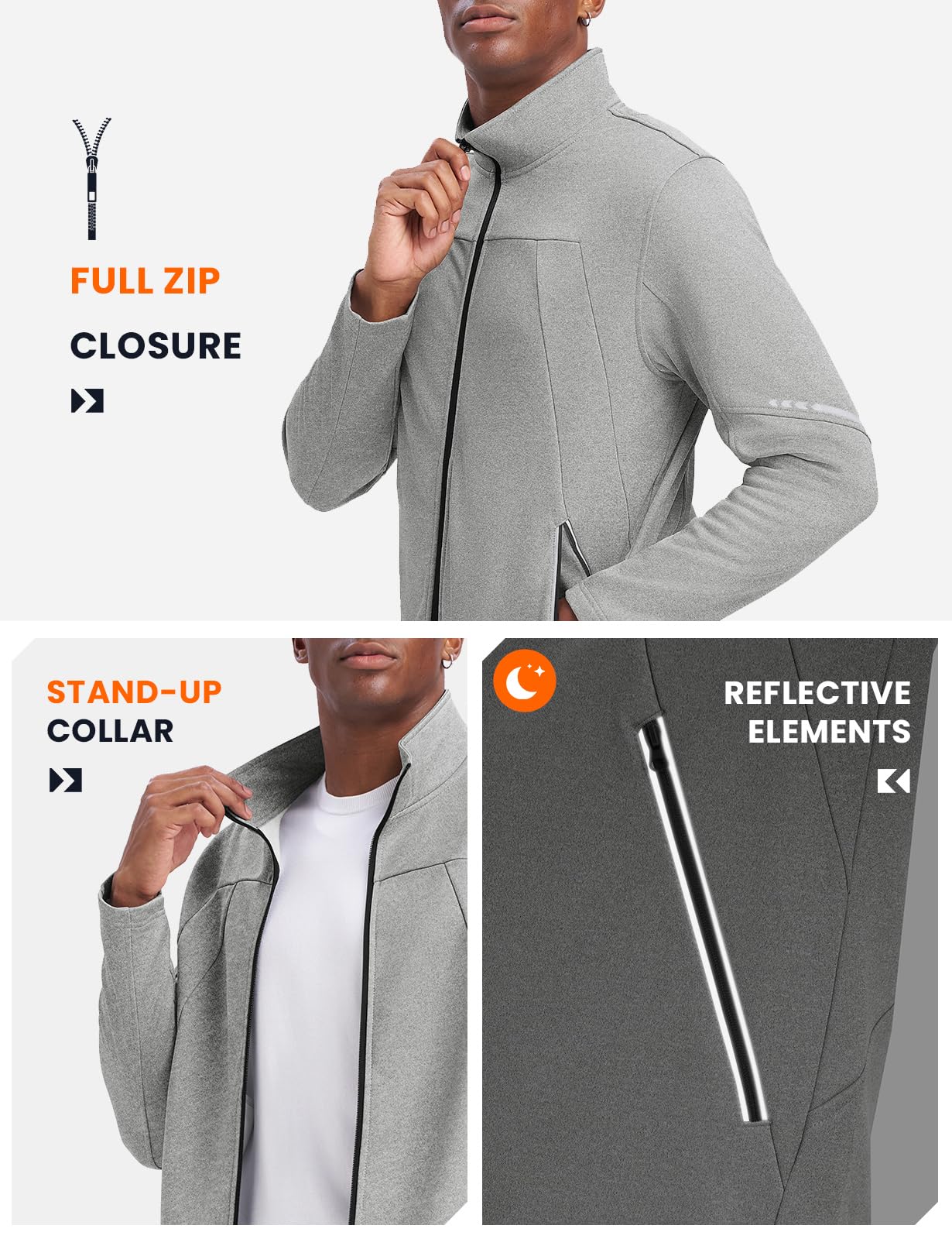 Athletic Sports Casual Full Zip Jogging Suit