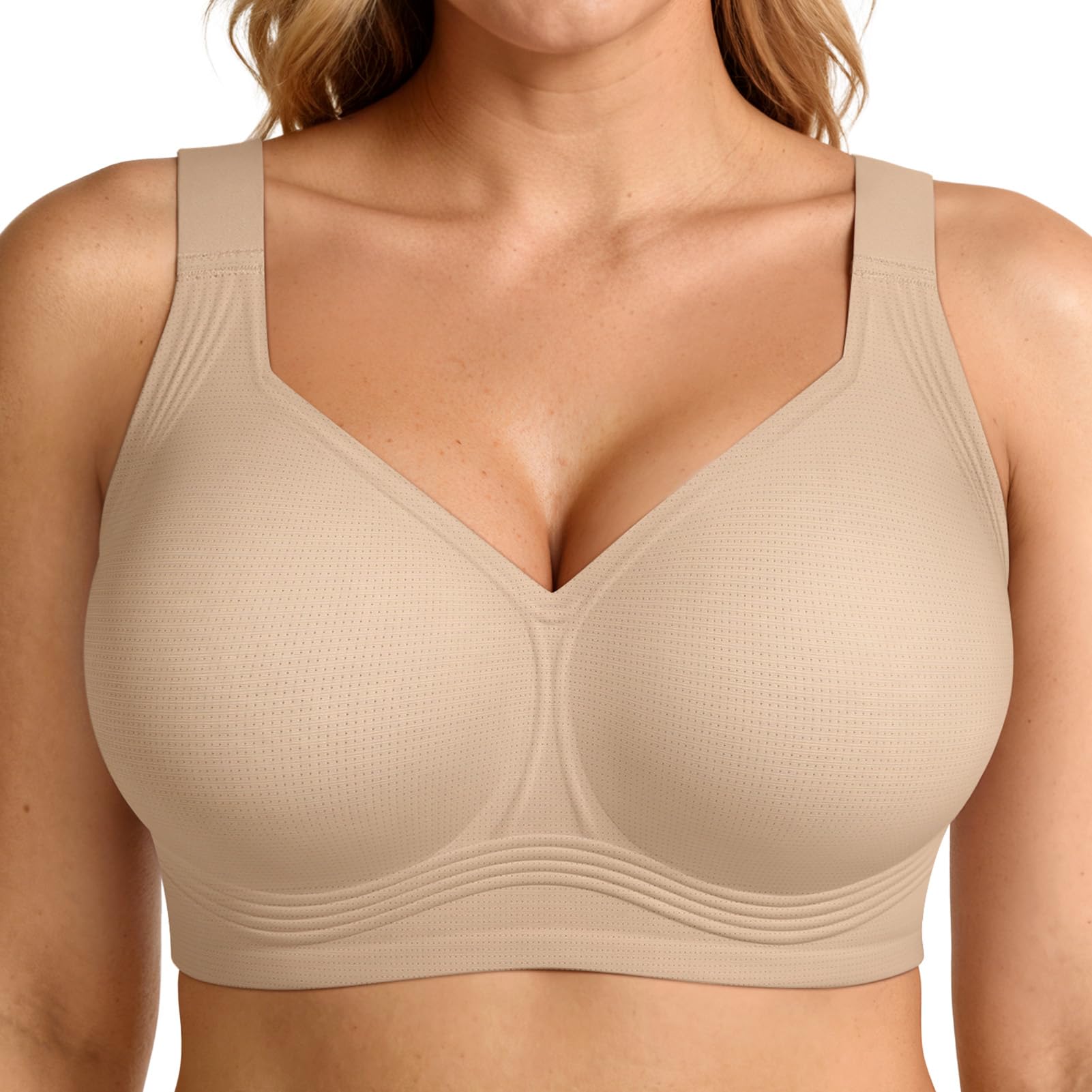 Wireless Push Up Bra Full Coverage