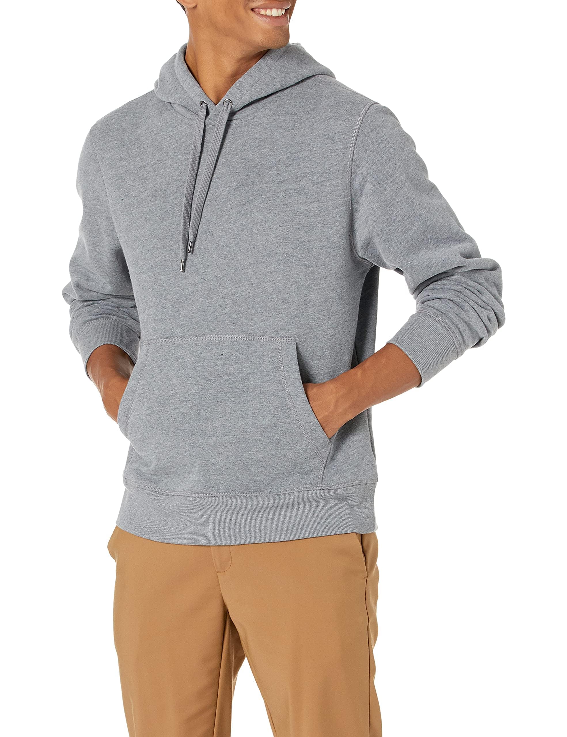 Amazon Essentials mens Pullover Sweatshirt Hoodie, Big & Tall Options Available