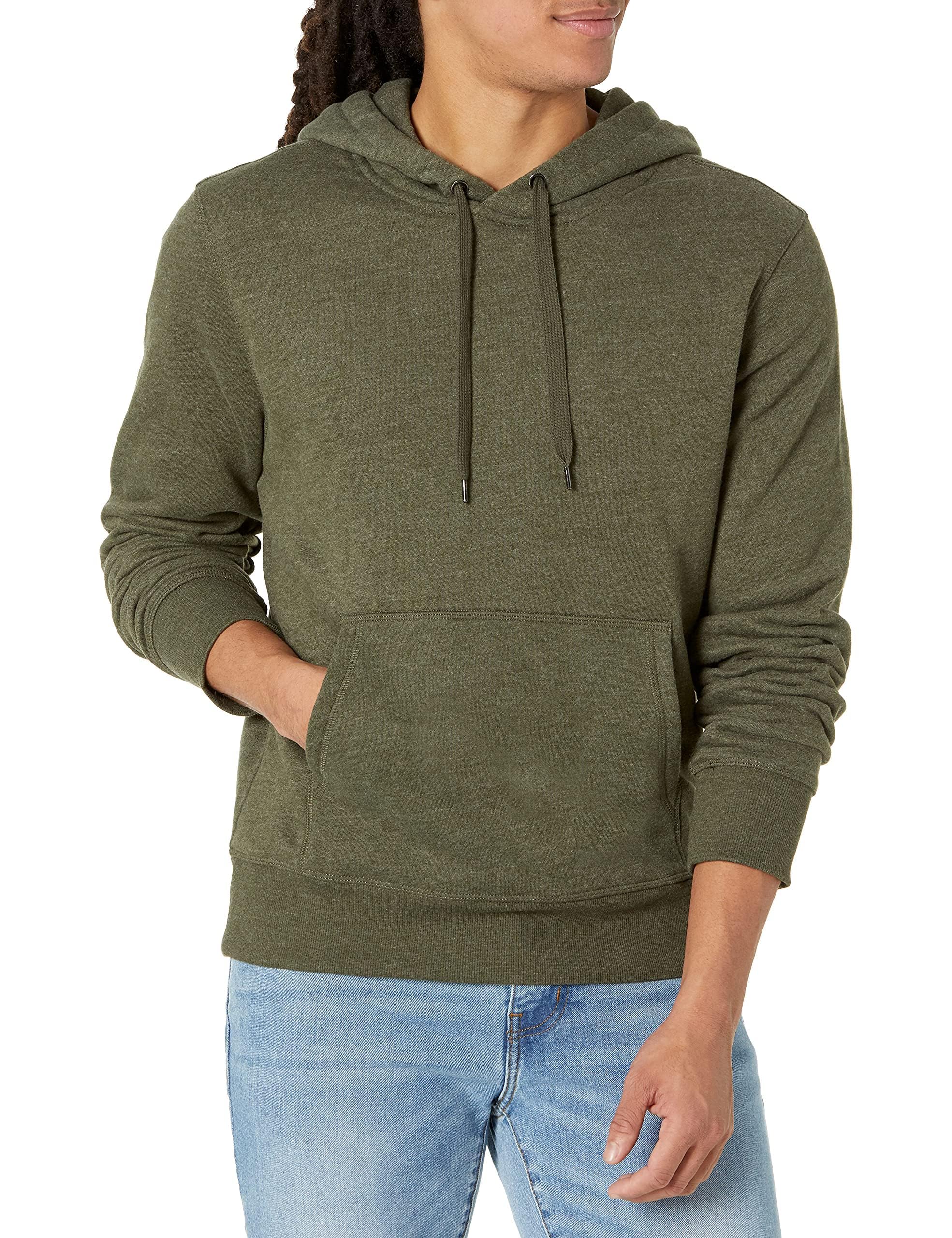 Amazon Essentials mens Pullover Sweatshirt Hoodie, Big & Tall Options Available