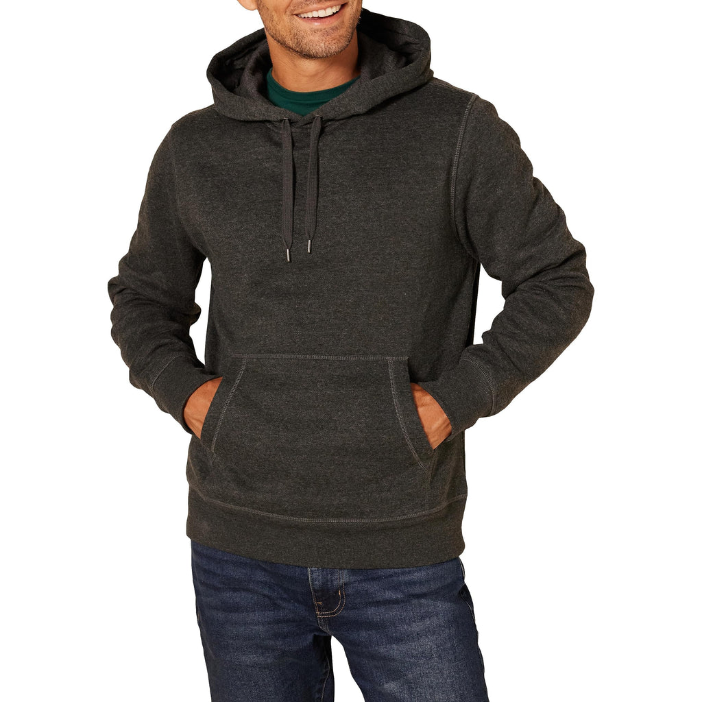 Amazon Essentials mens Pullover Sweatshirt Hoodie, Big & Tall Options Available