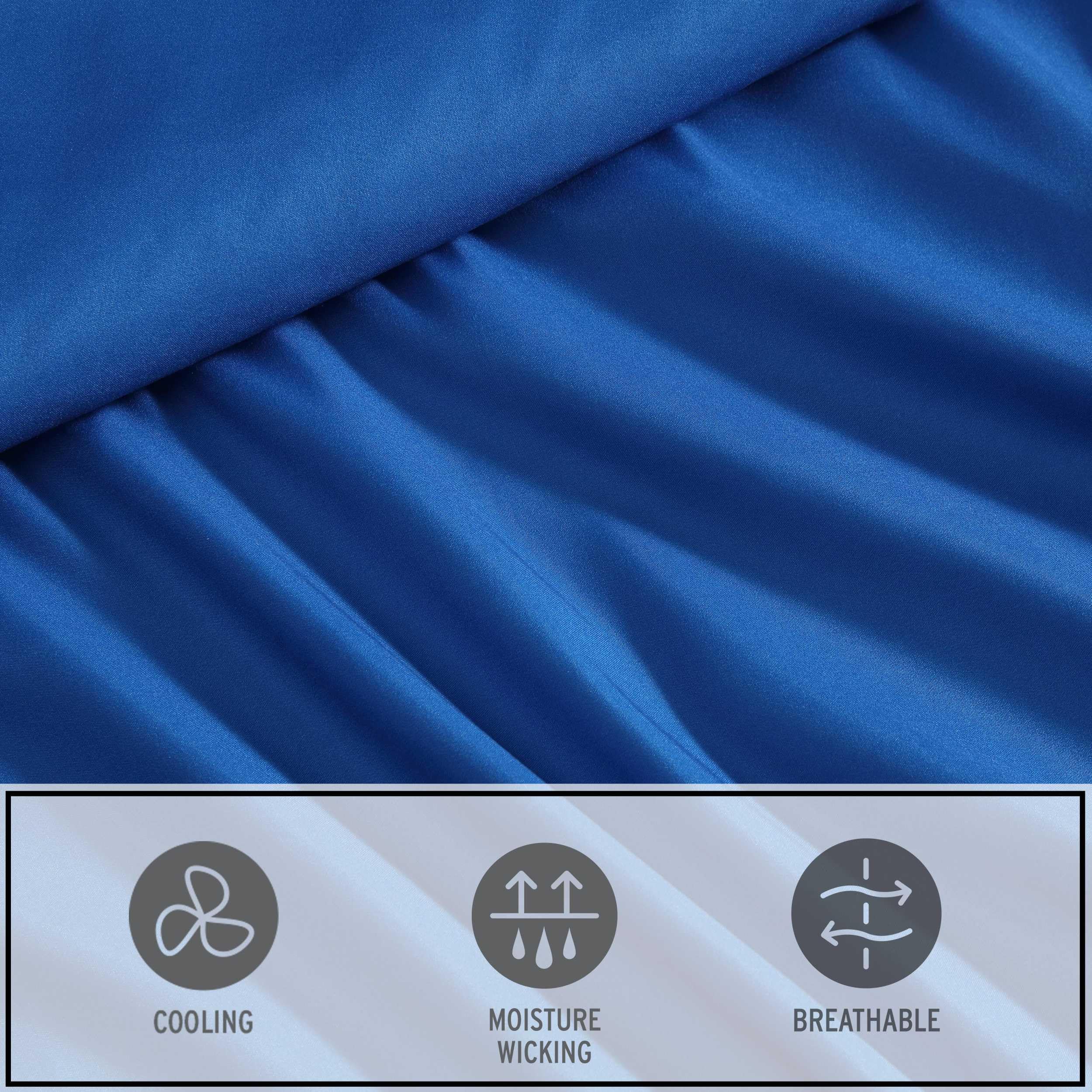 Eddie Bauer - Twin Size Sheet Set, Crisp & Cool Temperature Regulating Bedding with Breathable Feel, 3 Piece Bed Sheets with Deep Pocket Fitted Sheet & Pillowcase (Penstemon Plaid Grey)