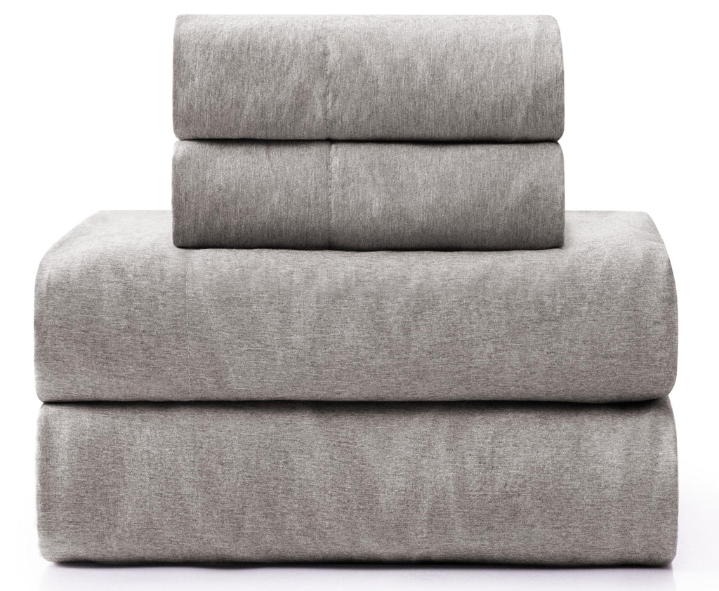 UGG Queen Sheet Set - 4 Piece Soft & Cozy Bedding with Deep Pocket Fitted Sheet (Fits Up to 15”), Flat Sheet and 2 Pillow Shams - Lightweight Sheets for Home & Bedroom, Navy Blue (Devon)